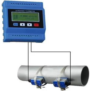FUIOGESKL เครื่องวัดอัตราการไหลแบบอัลตราโซนิก TUF-2000M แบบดิจิตอลพร้อมทรานสดิวเซอร์สำหรับการวัดการไหลของของเหลว - Product Image 3