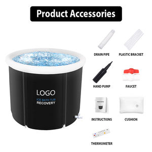 Bain de glace portable en PVC <span class=keywords><strong>gonflable</strong></span> pour adultes avec logo personnalisé Piscine à dosette de récupération écologique pour <span class=keywords><strong>spa</strong></span> en plongée froide - Product Image 2