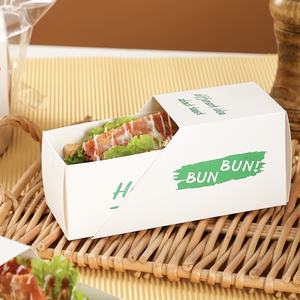 Personalizzabile eco-friendly forno Sandwich Box contenitore <span class=keywords><strong>di</strong></span> qualità alimentare <span class=keywords><strong>cartone</strong></span> imballaggio <span class=keywords><strong>per</strong></span> pane <span class=keywords><strong>e</strong></span> Go negozio <span class=keywords><strong>di</strong></span> materiale <span class=keywords><strong>di</strong></span> <span class=keywords><strong>carta</strong></span> - Product Image 5