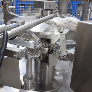Automatic rotary 8-station zipper premade bag liquid juice, tomato sauce, peanut butter packing packaging machine - Product Image 3