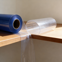 Nappe en PVC de qualité alimentaire, imperméable, anti-taches, transparente, sans odeur, protection de table en verre souple pour la cuisine
