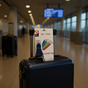 Cinghia elastica per bagagli Mnj con ganci 3,0 cm x 1,5 m per il fissaggio dei bagagli da viaggio - Product Image 2