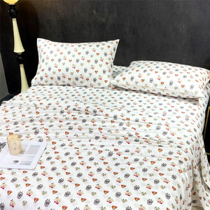 Tấm Ga Trải Giường đặt siêu mềm sang trọng bộ đồ giường sợi nhỏ in bốn mảnh tấm ga trải giường đặt - Product Image 6