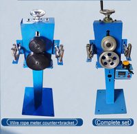 Compteur de longueur de câble QIPANG 1-30 mm avec encodeur et support, dispositif de mesure électronique de précision pour 1 câble