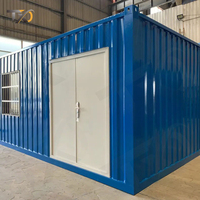 Kit de maison préfabriquée moderne en acier facile à assembler, villa à 3 chambres, maison conteneur détachable économique avec salle de bain et cuisine