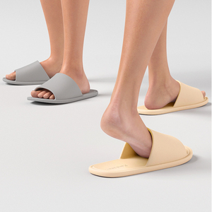 Sandales d'été pliables en EVA respirant pour <span class=keywords><strong>femme</strong></span>, antidérapantes, moulées par injection, pour la plage et la salle de bain, vente en gros - Product Image 2