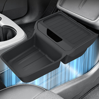 Boîte de rangement centrale arrière pour Tesla Model Y, style TPE, plateau de console de voiture, accessoires standard