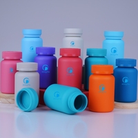 Bouteille ronde pratique en PEHD de 120 ml (4 oz) pour pilules et suppléments vitaminiques – Vente en gros à chaud