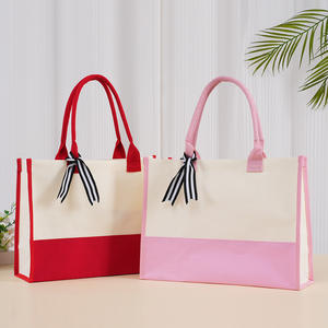 Sac en toile de coton écologique, taille libre, durable, personnalisé avec votre logo, sac fourre-tout en toile coloré - Product Image 3