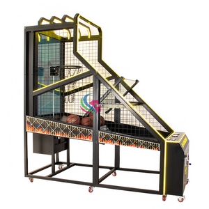 Jeu de tir au basket de luxe pour arcade intérieure avec éclairage, à monnayeur, pour centres commerciaux - Product Image 2