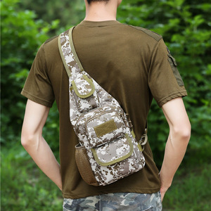 Masawei Tactical Chest Bag Nylon <b>20L</b> Outdoor Multifunctional Men's Shoulder Bag Crossbody <b>Backpack</b> - Product Image 4