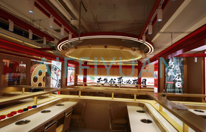 Automatische Klassieke Kaiten Sushi Band Transportband Systeem Sushi <span class=keywords><strong>Machine</strong></span> Met Halve Manen - Product Image 3