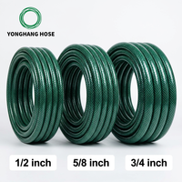 Tuyau d'arrosage de jardin en PVC robuste, anti-UV, anti-pli, longue durée de vie, flexible, 1/2, 5/8, 3/4 pouce pour l'arrosage du jardin