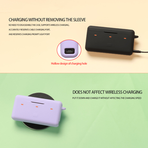 เคสป้องกัน<span class=keywords><strong>แบ</strong></span><span class=keywords><strong>ต</strong></span>เตอรี่ซิลิโคนสำหรับ DJI 0smo 360เคสแบตเตอรี่ไร้สาย TWS ฝาครอบสำหรับ airpods Pro - Product Image 5