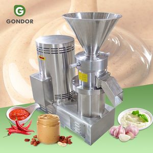 Machine électrique à beurre de cacahuète, lait de sésame, purée, bitume, moulin colloïdal 4 kW, broyeur de pâte de piment et de céréales - Product Image 1