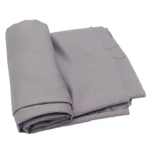 Ramah Lingkungan 400TC Strip Ekstra Lebar Organik 100% Serat Bambu Kain Ion Tembaga untuk Set Tempat Tidur Grosir