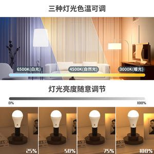 Bombilla LED de Emergencia LITFIRE E27 36V con Batería Interna, Luz Nocturna para Camping, Iluminación para Cortes de Energía en Exteriores - Product Image 3