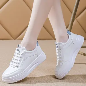 UP-1444J 2023 Mulheres Sapatos Brancos Senhoras Conforto Respirável Correndo Calçados Esportivos Tênis para Mulheres