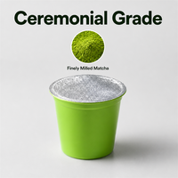 Capsules d'Espresso Matcha Riches en Umami, Dosettes de Latte au Thé Vert Équilibré, pour Machine à Café Monodose, Stock en Gros, Faible MOQ