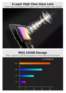 Paihao F2 25MP 3.2 inç Araç Kamerası WiFi GPS Uygulama Kontrolü Çift Kanallı Ön/Arka Gece Görüşü 165 Derece Su Geçirmez - Product Image 3