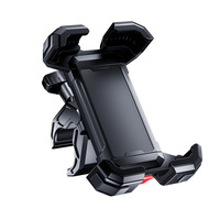 Support de téléphone flexible pour guidon de moto, scooter électrique, vélo, en ABS+PC antichoc de haute qualité