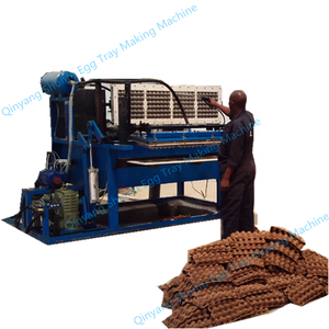 Dây Chuyền Sản Xuất Khay Trứng Tiết Kiệm Năng Lượng, Máy Làm Hộp Trứng Kiểu Xoay Công Suất Nhỏ - Product Image 2