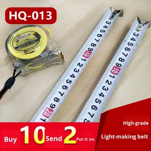 Ruban à mesurer métrique à remontage automatique avec coque en fibre de verre et verrouillage automatique résistant à la rupture avec boîte et logo personnalisable - Product Image 6