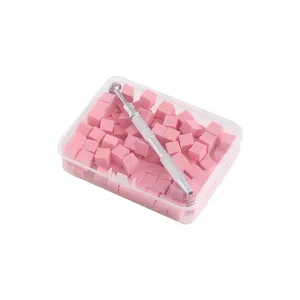 Juego de 100/50 Esponjas Cuadradas para Decoración de Uñas, Pinceles para Degradado de Esmalte en Gel, Esponja para Diseño de Uñas DIY, Herramientas y Suministros para Manicura - Product Image 6