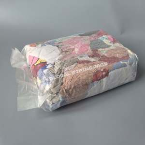 Trapos de Limpieza de Algodón 100% para Uso Industrial y Marino, Trapos de Limpieza de Desechos de Colores Mezclados - Product Image 1