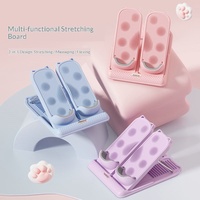 Planche d'étirement inclinée en plastique pour femmes, pour l'exercice, le massage des jambes et des mollets, le yoga et le fitness en intérieur