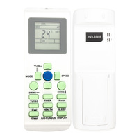 Télécommande universelle blanche de remplacement YKR-P/002E AC pour pièces de rechange d'unité de commande de climatiseur AUX YOR