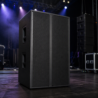 Subwoofer actif professionnel double de 21 pouces Sub 9007 AS, 3000W, équipement DJ, haut-parleurs de basses puissantes de 21 pouces