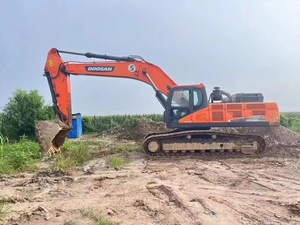 รถขุด Doosan DX420 มือสอง 42 ตัน ประสิทธิภาพสูง ผลิตในเกาหลีใต้ สภาพดี พร้อมเครื่องยนต์ Doosan ได้รับการรับรองมาตรฐาน CE พร้อมหัวเจาะ - Product Image 2