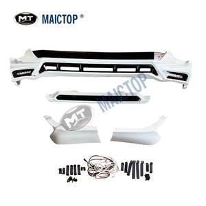 Maictop phong cách phụ kiện xe hơi Facelift Bumper Lip BodyKit cho 2018-2021 cho Land Cruiser Prado lc150 fj150 - Product Image 2