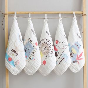 Toallas Cuadradas para Niños, 100% Hilo de Algodón, Pañuelo para Bebés Recién Nacidos, Toallas de Cuidado Corporal para Niñas y Niños Pequeños - Product Image 3