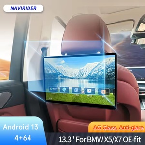 Pantalla de Entretenimiento para Reposacabezas de BMW Serie 5, Serie 7, I5, I7, X5, X6, X7, Reproductor Multimedia Android, Reproductor de Video, Audio, Bluetooth - Product Image 3
