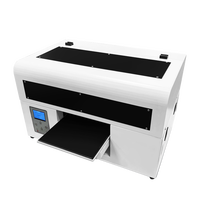 DOMSEM Nouvelle Imprimante UV de Bureau Compacte Numérique A4 XP600, Imprimante à Plat pour Coques de Téléphone et Étuis Mobiles