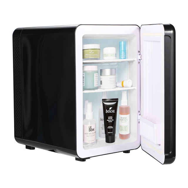 10l Mini Fridge Portable Small Refrigerator Cooler and Warmer for Bedroom Food Skincare Products