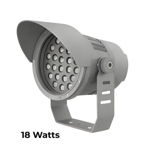 The compact facade flood <b>lights</b> are efficient lighting solutions designed for wide-area illumination of building exteriors - Product Image 3