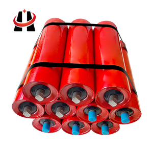 Rodillo transportador con doble sellado de laberinto para operaciones en pozos de arena polvorienta y grava, rodillo transportador con rodamientos, rodillo transportador de banda - Product Image 1