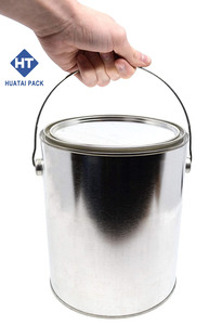 Lata de pintura de Metal de 1 galón con orejas, gancho y tapa, sin forro, 7.688 "H - Product Image 6