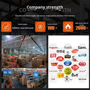 Cacahuètes salées au goût d'ail Leming, en-cas décortiqués, produits grillés, produits du Nouvel An, nourriture de loisirs, sachet de 130g - Product Image 3