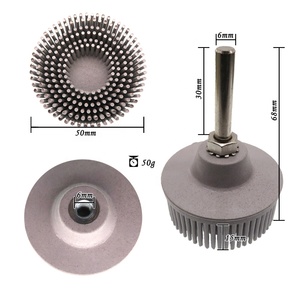 Disques à poils verrouillables de 2 pouces <span class=keywords><strong>Brosse</strong></span> abrasive en caoutchouc émeri Meule de polissage - Product Image 3
