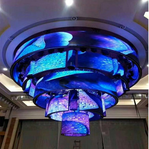 Giá rẻ Thông tư Vòng LED Board P3 tùy chỉnh vòng tròn mềm LED panel màn hình pantalla P2 p2.5 P3 P4 linh hoạt LED Video tường hiển thị - Product Image 6