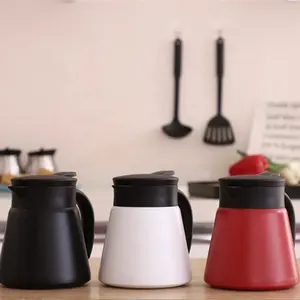 Factory Direct Household Eco-friendly Custom Logo Coffee Pot Stainless Steel Vacuum Flask