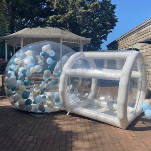 Fiesta al aire libre de grado comercial de PVC inflable <span class=keywords><strong>Casa</strong></span> de burbujas globo de aire burbuja cúpula tienda para fiesta evento boda <span class=keywords><strong>con</strong></span> soplador - Product Image 4