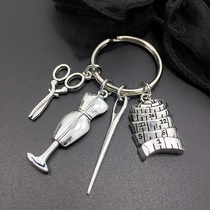 Machine Love Keychain I Love Sewing Machine Scissors Keychain - Perfect Mother's Day Gift for ...