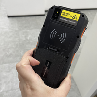 Lector/Escritor RFID de Mano de Baja Frecuencia 134.2KHz C6200, Lector RFID de Datos Móviles Android 13 para Lectura y Codificación de Etiquetas de Animales