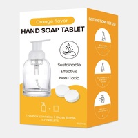 Tableta limpiadora para el cuidado de las manos Tableta de jabón de manos espumosa