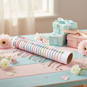 Set di Braccialetti con Cuore in Ceramica Angelina, 2400 Pezzi, Gioielli Moda Donna, Regalo in Stile Carino - Product Image 2